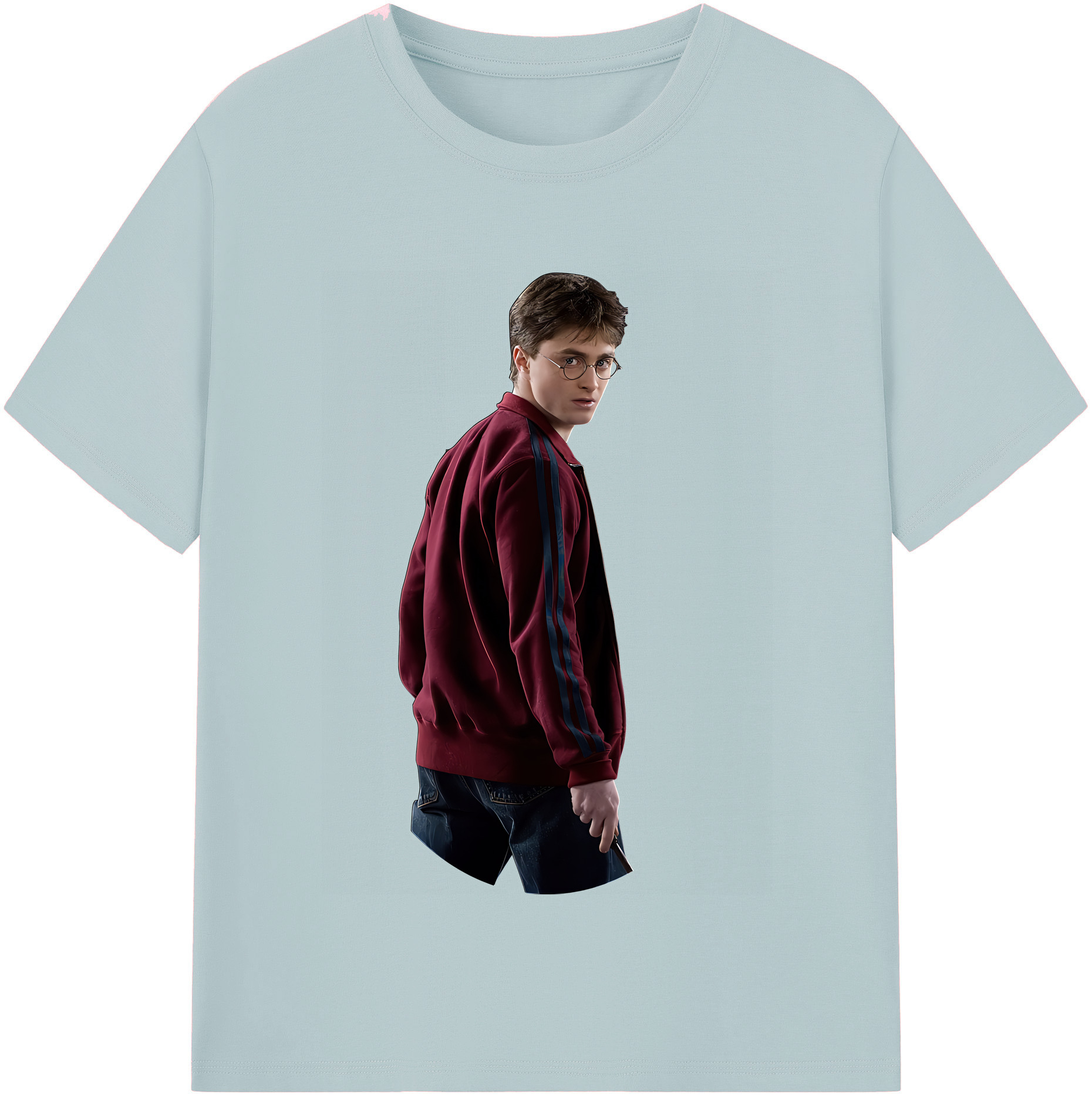 （画像用） Harry Potter ハリー・ポッターシリーズ 綿100％半袖Tシャツ（フロントプリント）